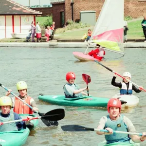 Coatham Boating Lake Print, Redcar, 21st July 1993 Coatham Boating Lake Print, Redcar, 21st July 1993