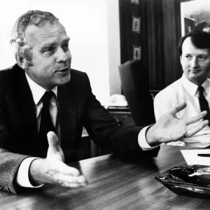 Left, John Egan and Neil Johnson Print, 13th August 1982 Left, John Egan and Neil Johnson Print, 13th August 1982