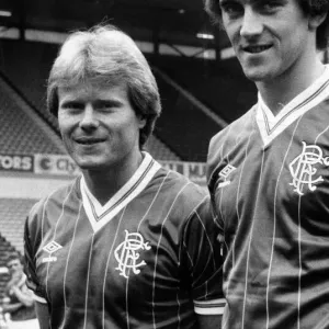 Rangers FC Players Print Circa 1982 (00942) Rangers FC Players Print Circa 1982 (00942)