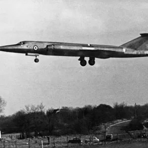 Bristol T 188 Supersonic Aircraft Print, First Flight 1962