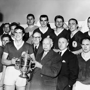 Mr Joe Richards with Liverpool Team, May 1962 Print Mr Joe Richards with Liverpool Team, May 1962 Print