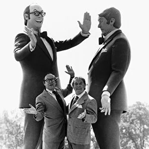 Morecambe and Wise Comedians Eric Morecambe and Ernie Wise