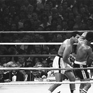 Muhammad Ali second match with Leon Spinks, at the Louisiana Superdome on September 15