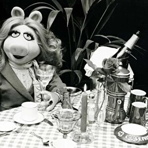 The Muppet show Muppets Television programme Miss Piggy enjoying a meal fit