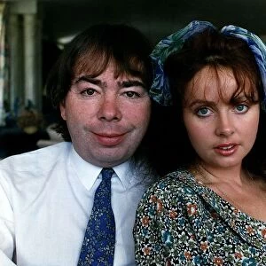 Music Composer Andrew Lloyd Webber with former wife, singer Sarah Brightman DBase