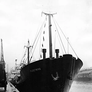 The new Tyne ship Fleetwing built in Germany for Witherington and Everett, Newcastle