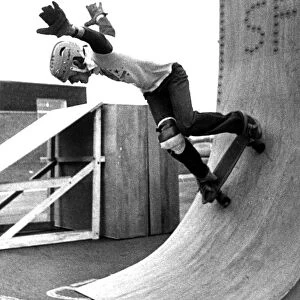 Newcastle Area Skateboarders competition, held in the grounds of the West Denton High