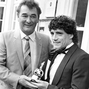 Newcastle United skipper Kevin Keegan received the North East Player of the Year Award