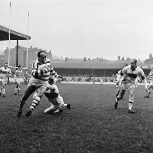 Northern Rugby Football League match at Central Park. Wigan Warriors v Wakefield