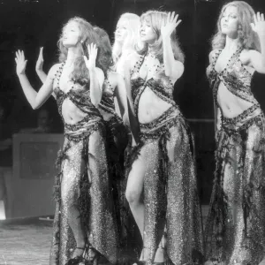 PANS PEOPLE PERFORMS ON THE 500TH EPISODE OF TOP OF THE POPS ON BBC TELEVISION