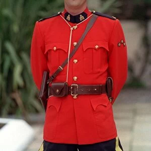 Paul Gross actor as Constable Benton Fraser March 1998 of the Royal Canadian