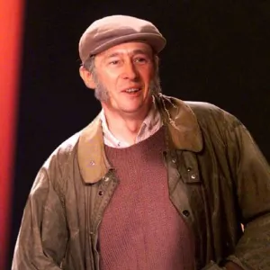 Paul Whitehouse October 1999 as his Fast Show character Ted on the Sir Paul