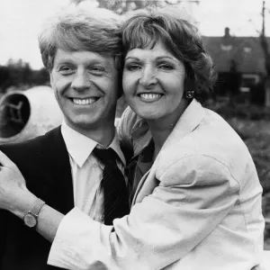 TV actress Penelope Keith with her new husband Rodney