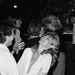 People having a fun at "Scarletts"club. 1983