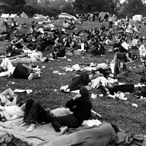Pilton Pop Festival. Glastonbury Festival. 19th September 1970