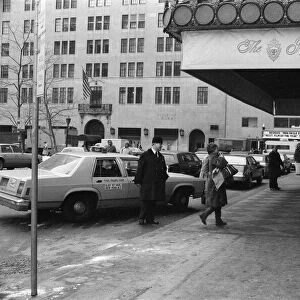 The Plaza Hotel. New York, 13th February 1981