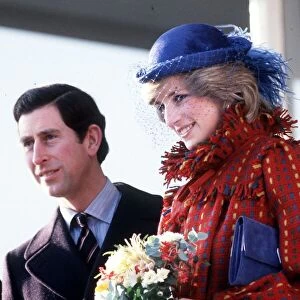 Prince Charles and Princess Diana, the Prince and Princess of Wales