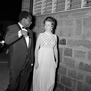 Princess Anne visits Kenya. February 1971