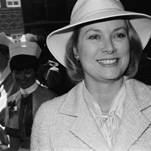 Princess Grace of Monaco in London to perform a special ceremony to open the Princess