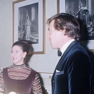 Princess Margaret with Lord Snowdon at a charity pop concertat the Albert Hall
