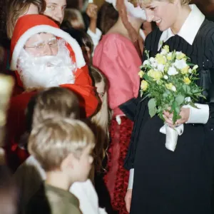 The Princess of Wales, Princess Diana, in her capacity as Patron