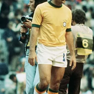 Rivelino Brazil 1974 World Cup Brazil Poland footnall