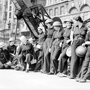 River Emergency Sevice September 1939 Women fulfilling Mens work duties during