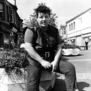 Robbie Coltrane, who tonight appears in the Crystal Cube. 7th July 1983
