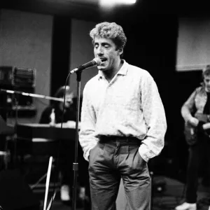 Roger Daltrey, former lead singer of British rock group The Who