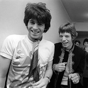 The Rolling Stones: 22nd January 1967 the band depart after their appearence at