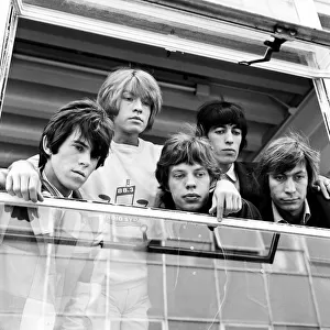 The Rolling Stones at Granada T. V Studios in Manchester