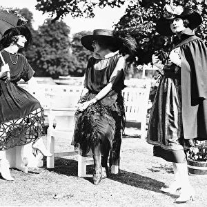 Royal Ascot fashion in 1920s August 1921