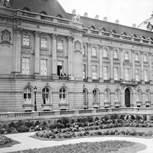 The Royal Palace in Brussels which has been converted into a hospital for the wounded