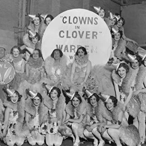Scene from thre play Clowns in Clover at the Adelphi Theatre in London starring Bobbie