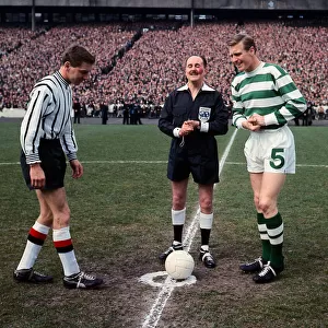 Scottish Cup Final 1965 Celtic versus Dunfermline Billy McNeill