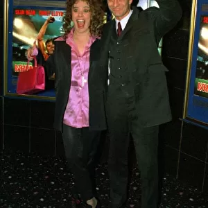 Sean Bean actor with wife Melanie Hill actress at premiere of his new film When Saturday