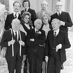 Are You Being Served TV Programme - cast members on comedy show based in the Menswear