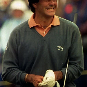 Seve Ballesteros golf player at Birkdale for the British Open