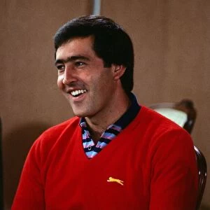 Seve Ballesteros golfer July 1982 Red pullover