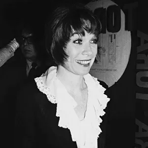 Shirley Maclaine after her British stage debut - February 1976 At the London