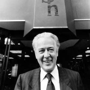 Sir Hugh Fraser, pictured outside his store Sir Hugh in Glasgow