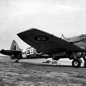 Spitfire F Mark XII of No. 41 Squadron RAF, which is fitted with a Rolls Royce Griffon