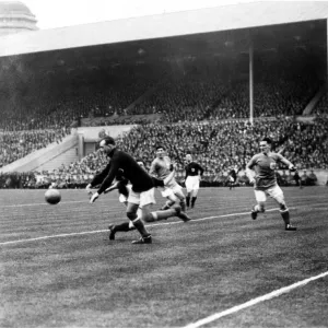 Sport - Football - FA Cup Final - 1927 - Cardiff City v Arsenal - Cardiff goalkeeper Tom