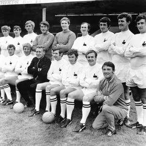 Sport - Football - Swansea City - 1970-71 - Back Row - David Gwyther, Clive Slattery