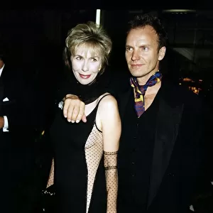 Sting Pop Singer With Wife