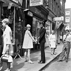 Street Scenes, Carnaby Street, London, 1st July 1967