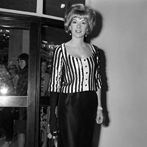 Susan Hampshire actress June 1965 at the opening of the Yvonne Arnaud Theatre