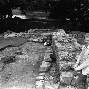 A team of archaeologists, led by Paul Bidwell (pictured)