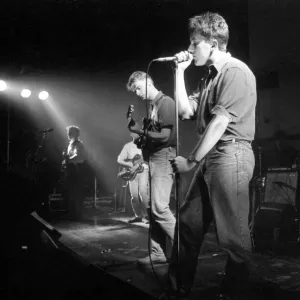 Terry Hall and The Colourfield performed on stage at Coventry Lanchester Polytechnic in