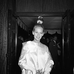 Tippi Hedren attends the premiere of The Birds at the Odeon Leicester Square